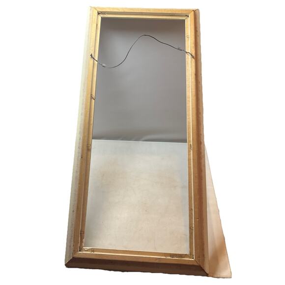 Rectangular Vintage Frame Gold White for 8x20" picture - Picture 3 of 3